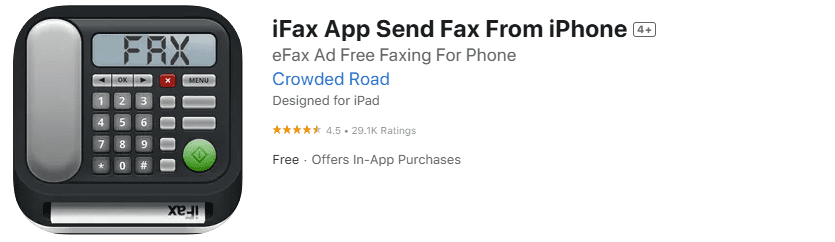 iFax app on the App Store