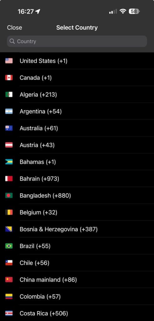 List of countries you can fax to from Municorn Fax