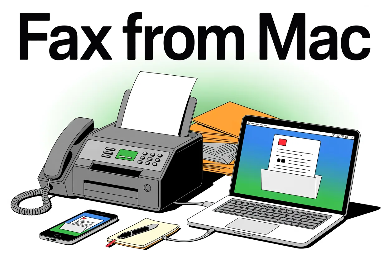 a review of available fax from mac options