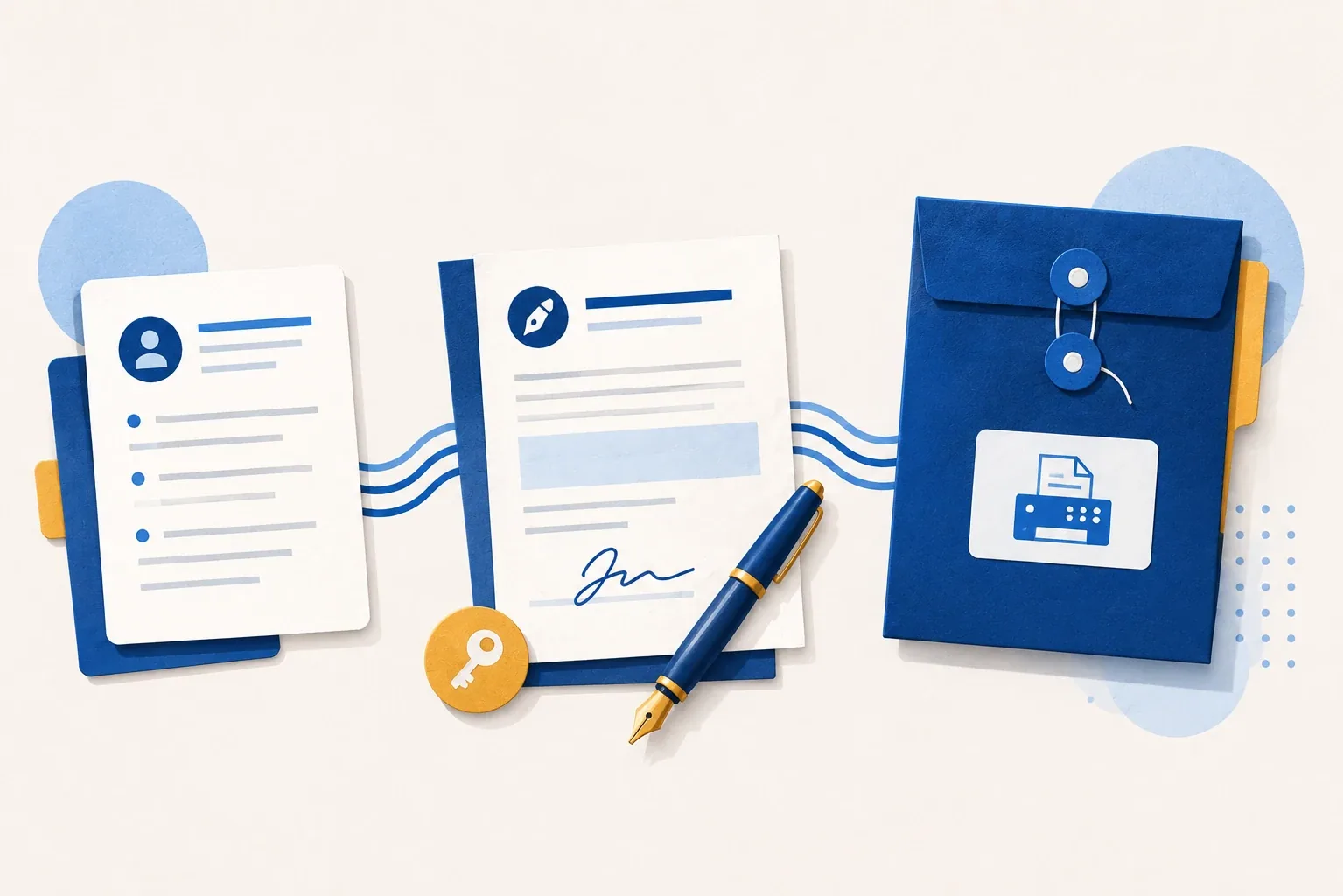 Illustration of tax forms 3911